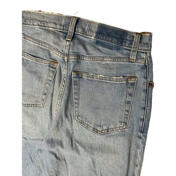 Abercrombie & Fitch The Ankle Straight Ultra High Rise Curve Love jean - Picture 6 of 6
